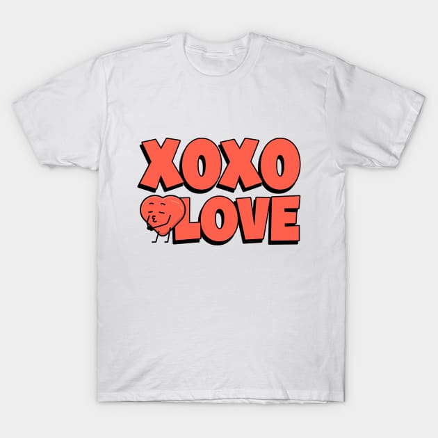 Xoxo Love T-Shirt by attire zone